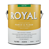 Royal Satin Tile Red Porch and Floor Paint+Primer 1 gal, Pack of 2