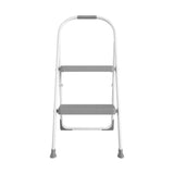 Cosco 37.09 in. H X 16.77 in. W X 2.83 in. D 225 lb. capacity 2 step Steel Folding Step Stool