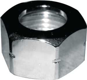 Plumb Pak PP800-80 Basin Coupling Nut, Chrome-Plated, For: Plumb Pak Basin Faucet Repair Parts and Kits