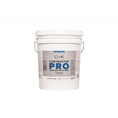 C+K Contractor Pro Eggshell Tint Base Mid-Tone Base Paint Interior 5 gal