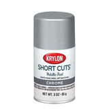 Krylon Short Cuts Metallic Chrome Spray Paint 3 oz, Pack of 6