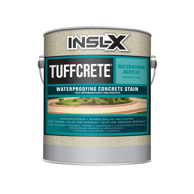 Insl-X TuffCrete White Acrylic Waterproofing Concrete Stain 1 gal