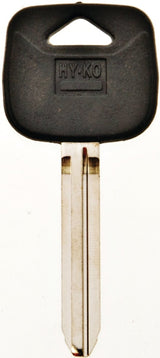 Hy-Ko 12005TR47 Automotive Key Blank, Brass/Plastic, Nickel, For: Toyota Vehicle Locks, Pack of 5