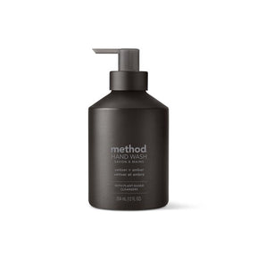 Method Vetiver & Amber Scent Gel Hand Wash 12 oz, Pack of 3