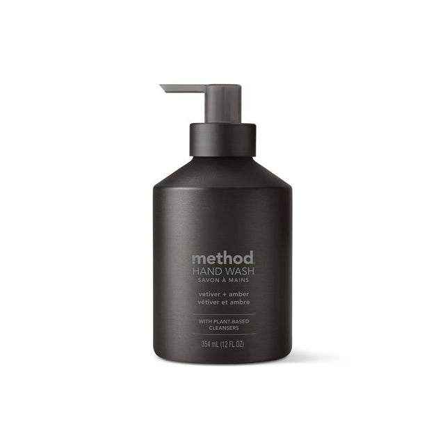 Method Vetiver & Amber Scent Gel Hand Wash 12 oz, Pack of 3