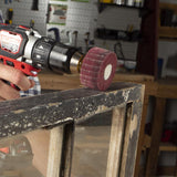 Ace 2-1/2 in. Aluminum Oxide Blend Bolt-On Drill Mount Flap Disc 120 Grit Medium 1 pk