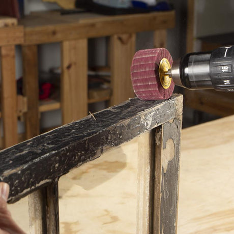 Ace 2-1/2 in. Aluminum Oxide Blend Bolt-On Drill Mount Flap Disc 120 Grit Medium 1 pk