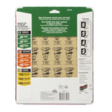 Ace 11 in. L X 9 in. W 60 Grit Aluminum Oxide All Purpose Sandpaper 4 pk