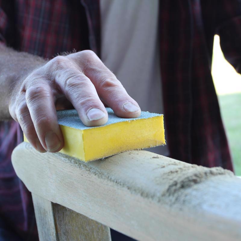 Ace 5 in. L X 3 in. W X 1 in. 60 Grit Coarse 2-Sided Sanding Sponge