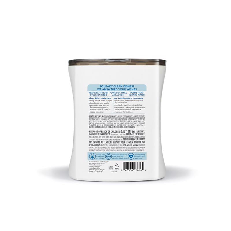 Method Free & Clear Scent Pods Dishwasher Detergent 17.2 oz 30 pk