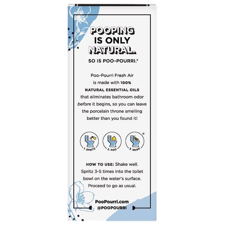 Poo-Pourri Fresh Scent Toilet Spray 2 oz Liquid, Pack of 12