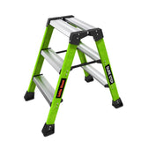 Little Giant Sure Step 25.98 in. H X 11.8 in. W X 8 in. D 375 lb. capacity 3 step Resin Step Stool