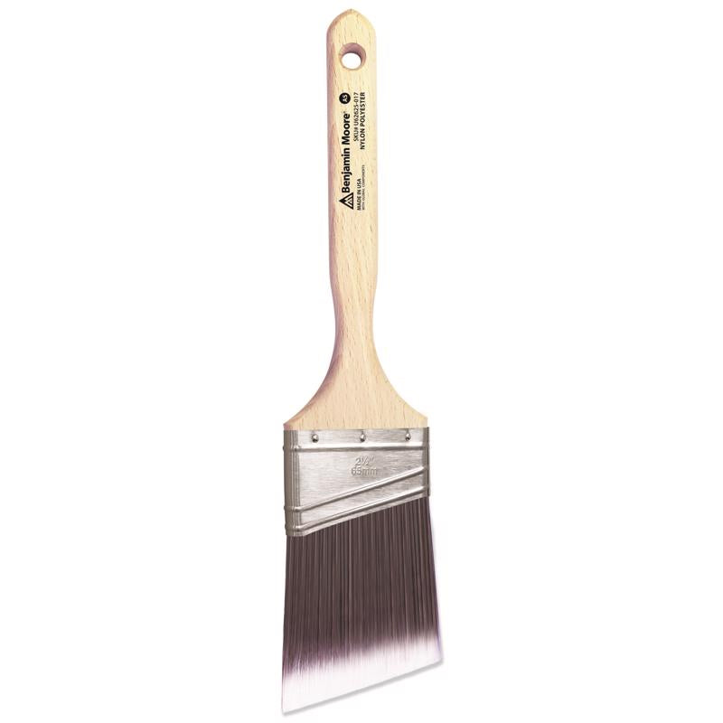 Benjamin Moore 2-1/2 in. Extra Stiff Angle Sash Paint Brush, Pack of 6