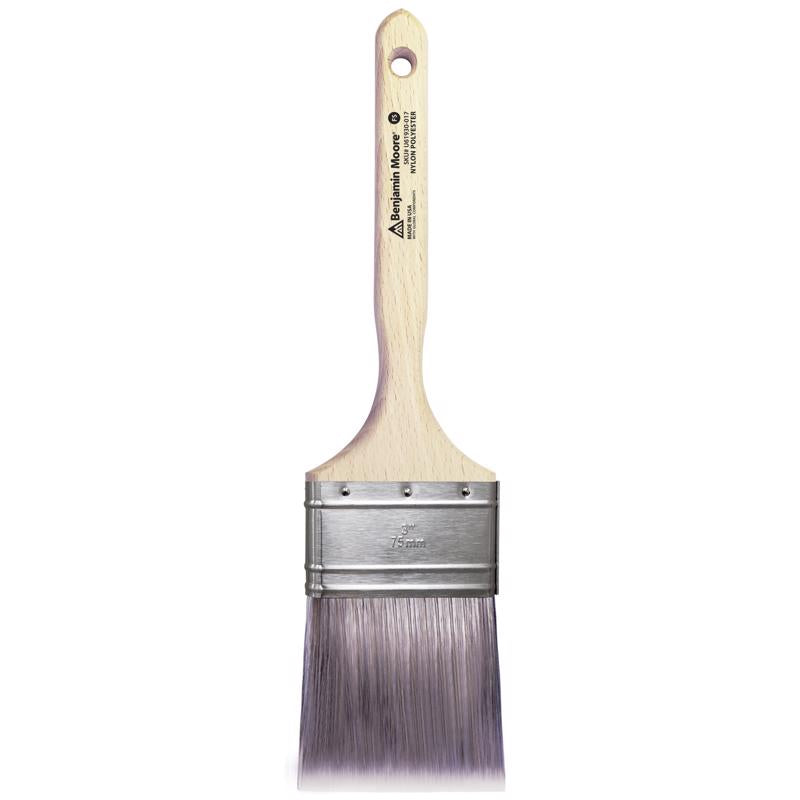 Benjamin Moore 3 in. Firm Flat Sash Paint Brush, Pack of 6