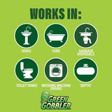 Green Gobbler Strip Drain Deodorizer 1.47 oz, Pack of 12