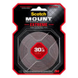 3M Scotch Mount 125 in. L X 1 in. W Double-Sided Mounting Tape