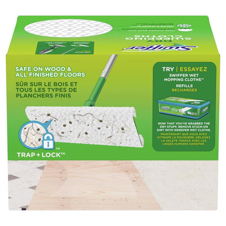 Swiffer Sweeper 5.4 in. Dry Microfiber Dust Mop Refill 32 pk
