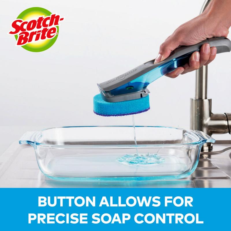 Scotch-Brite Non-Scratch Dishwand Brush For Multi-Purpose 1 pk