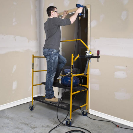 Metaltech Jobsite Steel Black/Yellow Scaffolding 1 pk