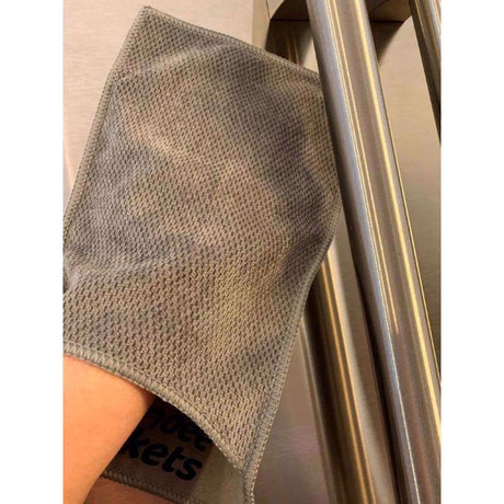 Handee Pockets Microfiber Cleaning Cloth 6.25 in. W X 9.75 in. L 2 pk, Pack of 6