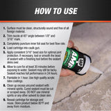 DAP AMP Gray Polymer Advanced Hybrid Self-Leveling Sealant 9 oz, Pack of 12