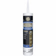 GE White Supreme Silicone Window and Door Caulk Sealant 9.5 oz, Pack of 12