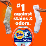 Tide Ultra Oxi Original Scent Laundry Detergent Pod 25 pk, Pack of 4