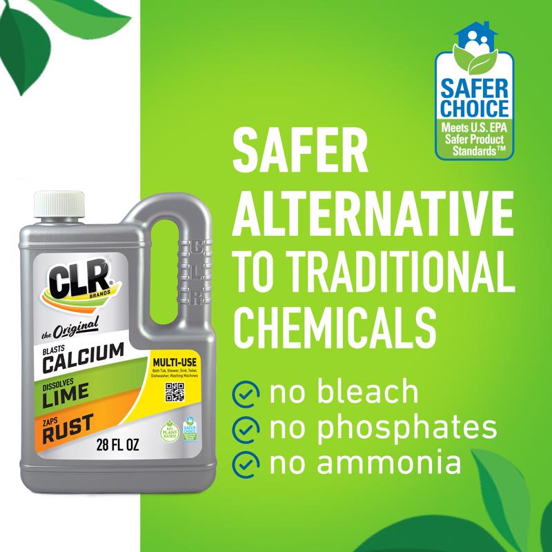 Clear Brands Calcium Rust and Lime Remover 28 oz Liquid, Pack of 12