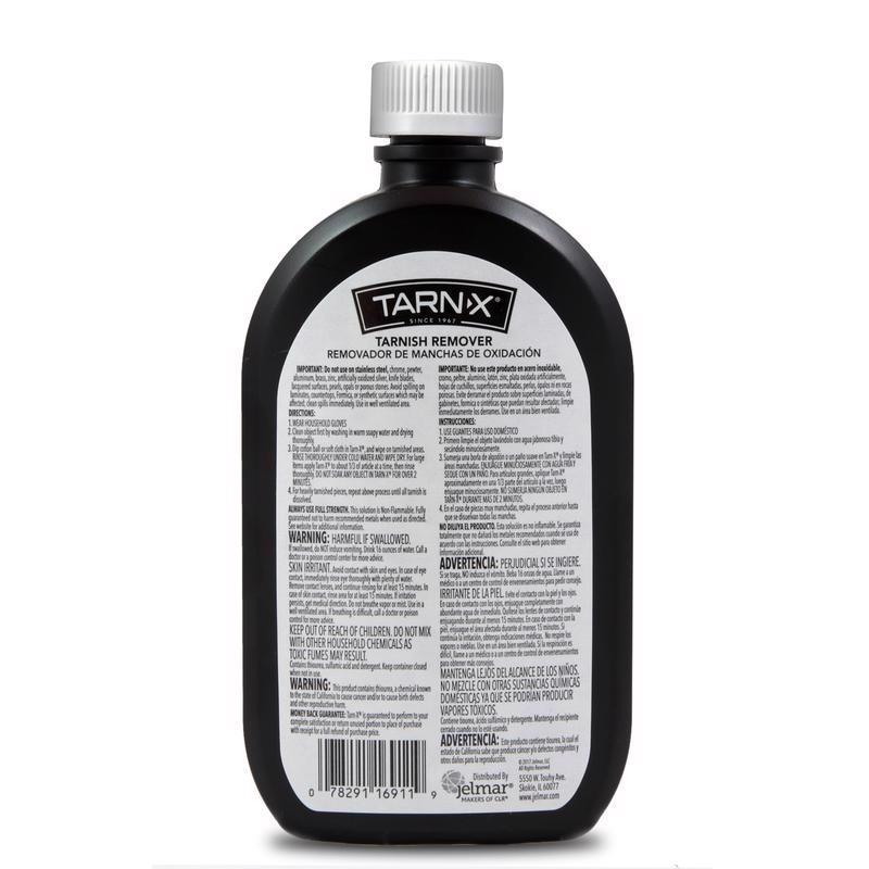 Tarn-X No Scent Tarnish Remover 12 oz Liquid, Pack of 6