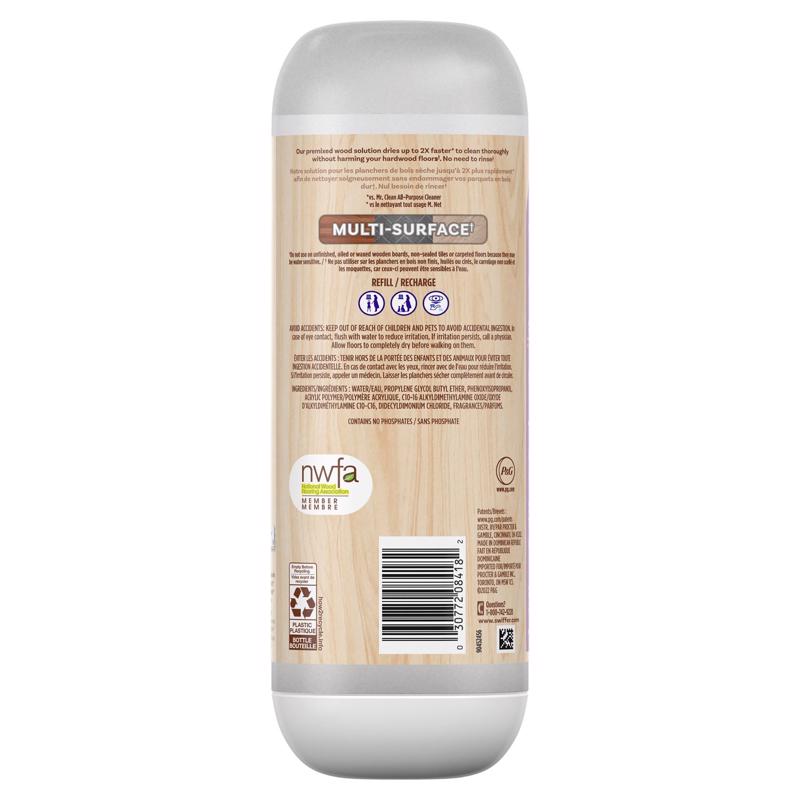 Swiffer Power Mop Lemon Scent Wood Cleaner Liquid 25.3 oz, Pack of 6