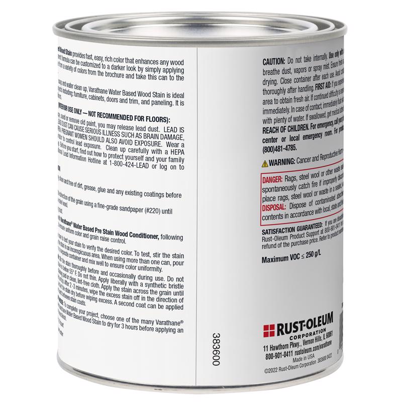 Varathane Water-Based Pre-Stain Wood Conditioner 1 qt, Pack of 2