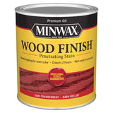 Minwax Wood Finish Semi-Transparent Barn Red Oil-Based Penetrating Wood Stain 1 qt, Pack of 4