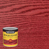 Minwax Wood Finish Semi-Transparent Barn Red Oil-Based Penetrating Wood Stain 1 qt, Pack of 4