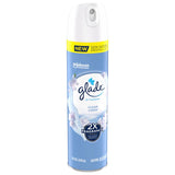 Glade Clean Linen Scent Air Freshener 8.3 oz Aerosol 1 pk, Pack of 6