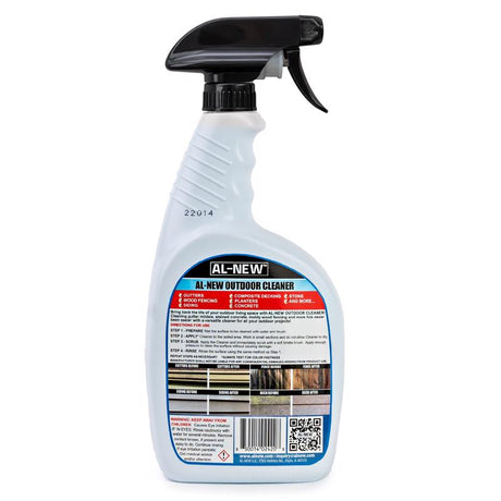 AL-NEW Woodsy Scent Outdoor Furniture Cleaner 32 oz Liquid, Pack of 6