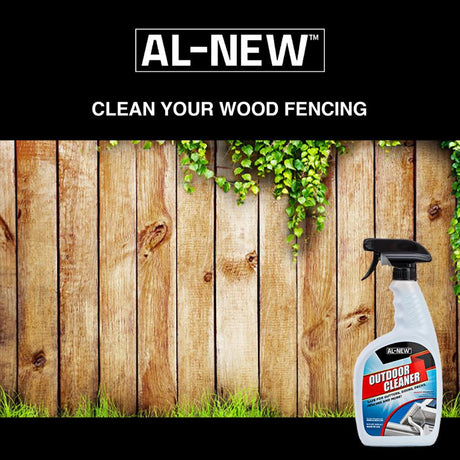AL-NEW Woodsy Scent Outdoor Furniture Cleaner 32 oz Liquid, Pack of 6