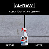 AL-NEW Patio Cushion Cleaner 32 oz Liquid, Pack of 6