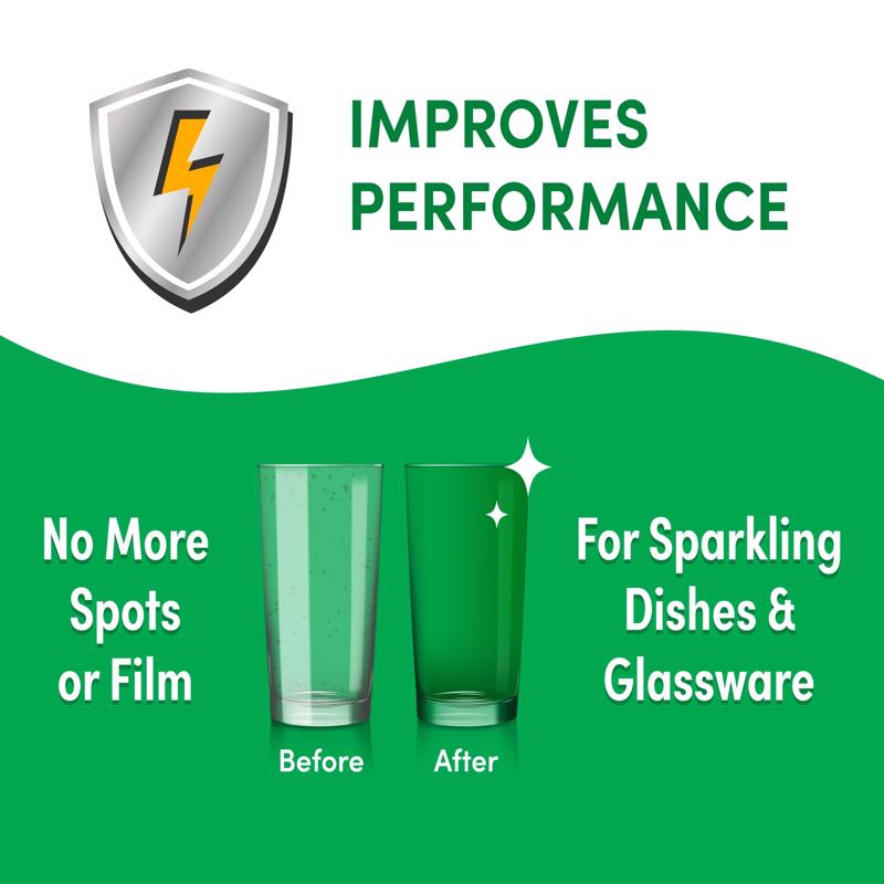 Lemi Shine Citrus Scent Powder Dishwasher Booster 10 oz 1 pk