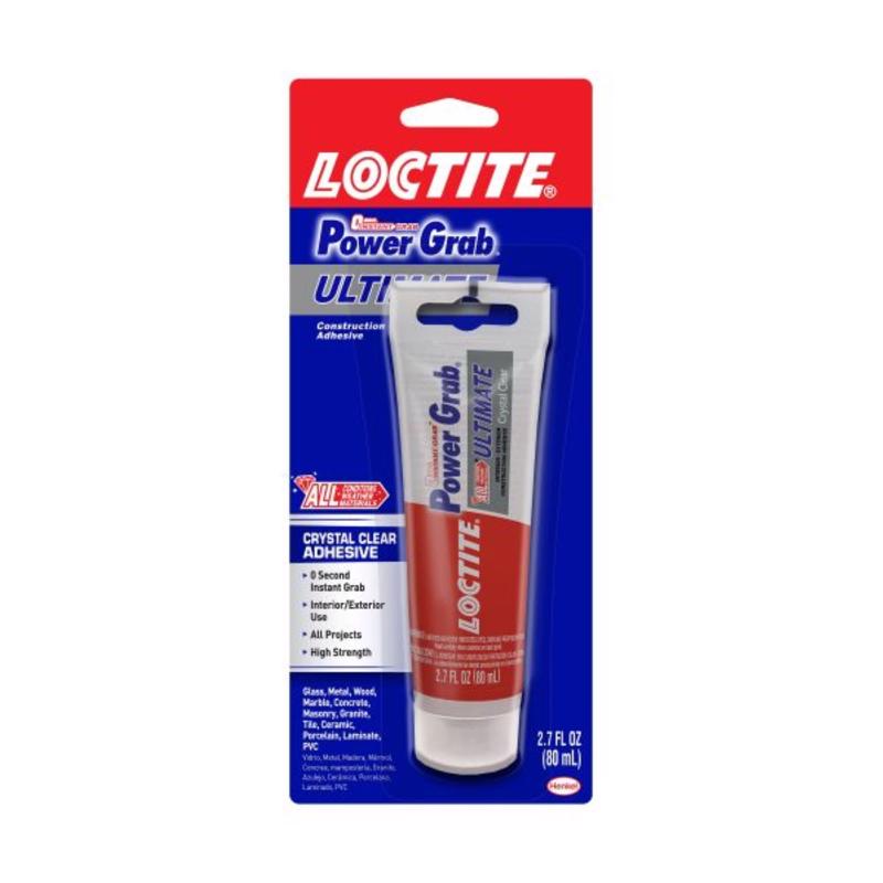 Loctite Power Grab Construction Adhesive 2.7 oz, Pack of 6