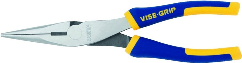 Irwin 2078218 Nose Pliers, Blue/Yellow Handle, ProTouch Grip Handle, 15/16 in W Jaw, 2-5/16 in L Jaw