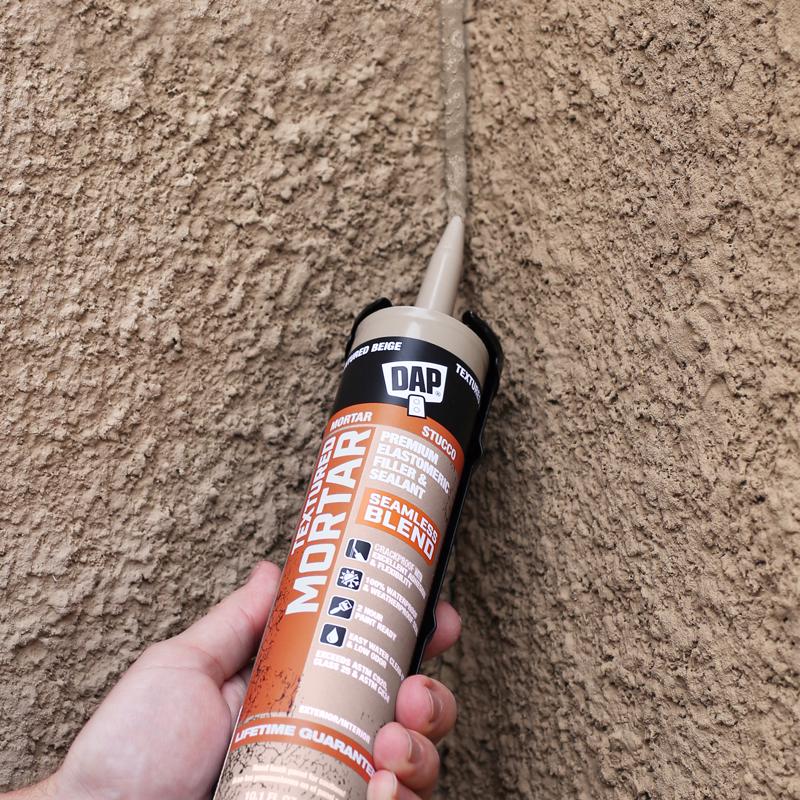 DAP Premium Textured Mortar Beige Advanced Latex Concrete and Mortar Sealant 10.1 oz, Pack of 12