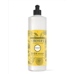 Mrs. Meyer's Clean Day Dandelion Scent Liquid Dish Soap 16 oz 1 pk, Pack of 6