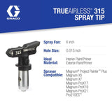 Graco TrueAirless Reversible Airless Spray Tip