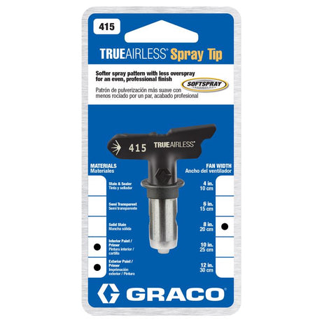 Graco TrueAirless Reversible Airless Spray Tip