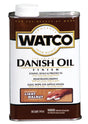 WATCO Transparent Light Walnut Oil-Based Danish Oil 1 qt, Pack of 4