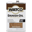 WATCO Transparent Dark Walnut Oil-Based Danish Oil 1 gal, Pack of 2