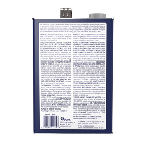 Klean Strip Latex-Oil Brush Cleaner 1 gal, Pack of 4