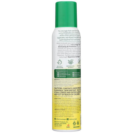 Citrus Magic Limoncello Scent Air Freshener Spray 3 oz Liquid 1 pk