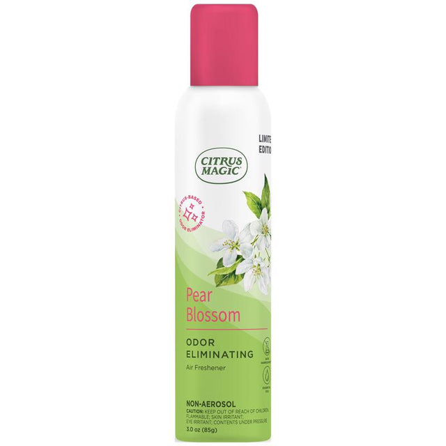 Citrus Magic Pear Blossom Scent Air Freshener Spray 3 oz Liquid 1 pk