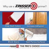 Zinsser B-I-N White Shellac-Based Spray Primer and Sealer 13 oz, Pack of 6